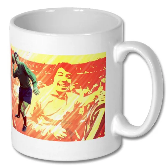 Stoke Gordon Banks Legend Pop-art Mug