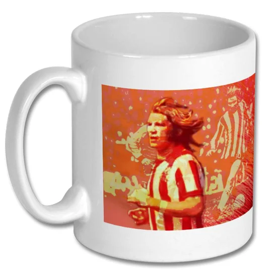 Sheffield United Fc Tony Currie Iconic Legend Mug
