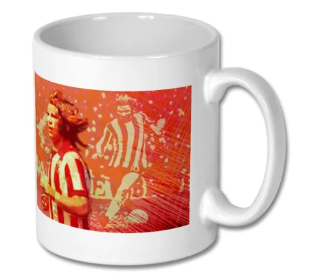 Sheffield United Fc Tony Currie Iconic Legend Mug