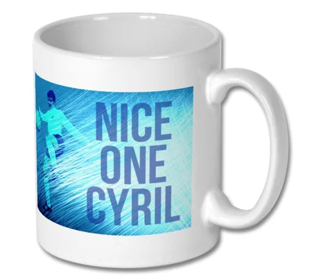Tottenham Nice One Cyril Iconic Retro Mug