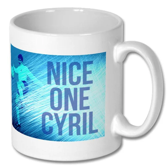 Tottenham Nice One Cyril Iconic Retro Mug