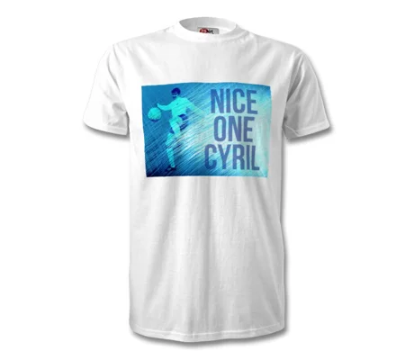 Tottenham Hotspur Fc Nice One Cyril Iconic Retro T-shirt