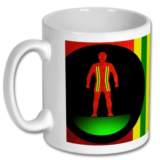 Wales Football Figure Art Mug
