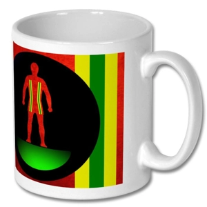 Wales Football Figure Art Mug
