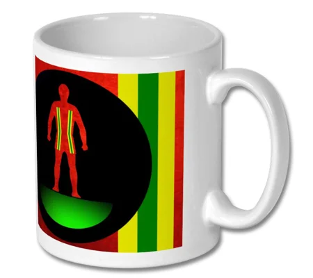 Wales Football Figure Art Mug