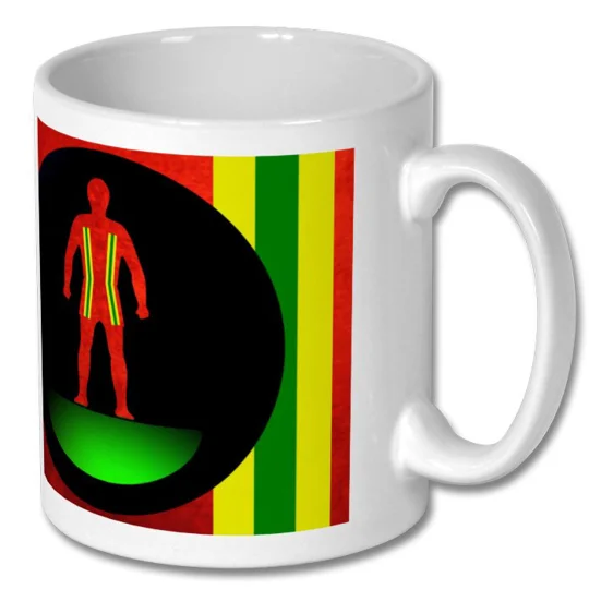 Wales Football Figure Art Mug