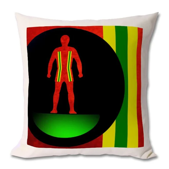 Wales Football Figure Art Cushion