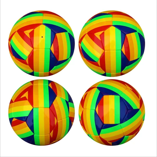Pride Football Ball - Rainbow Design Size 5