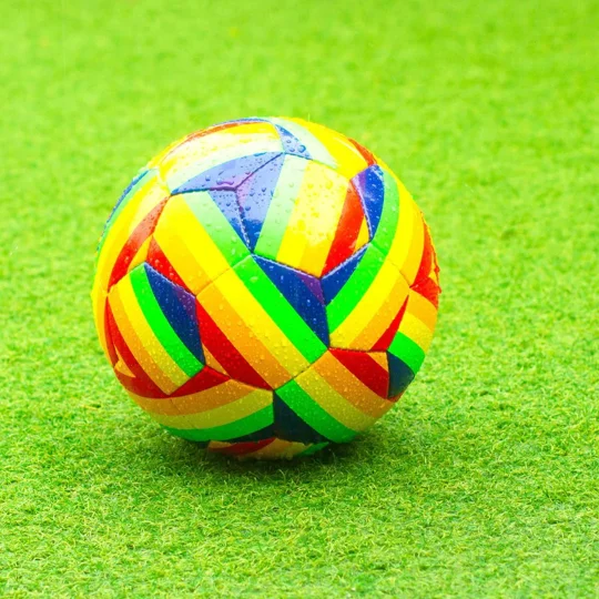 Pride Football Ball - Rainbow Design Size 5