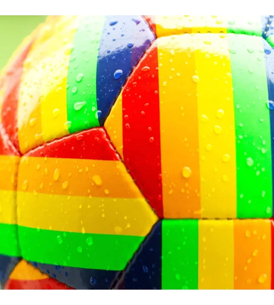 Pride Football Ball - Rainbow Design Size 5