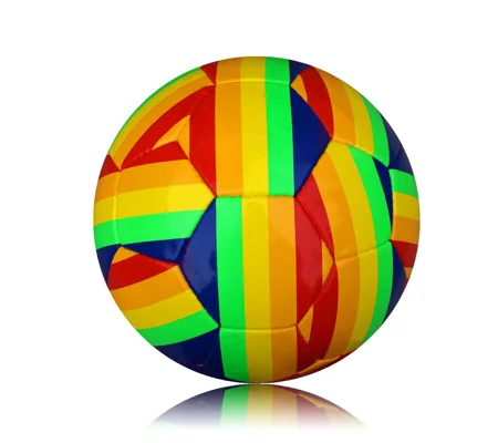 Pride Football Ball - Rainbow Design Size 5