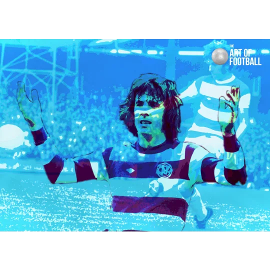 QPR Bowles-inspired Digital Art Print