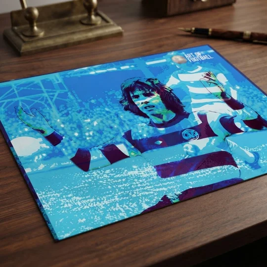 QPR Bowles-inspired Digital Art Print