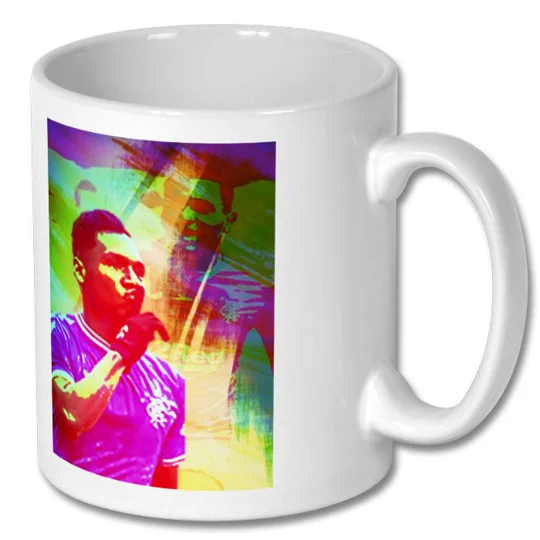 Rangers Alfredo Morelos Pop Art Coffee Mug