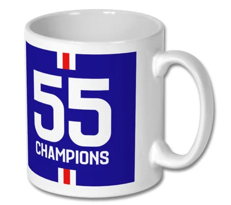Rangers FC Scottish Champions 55 Mug