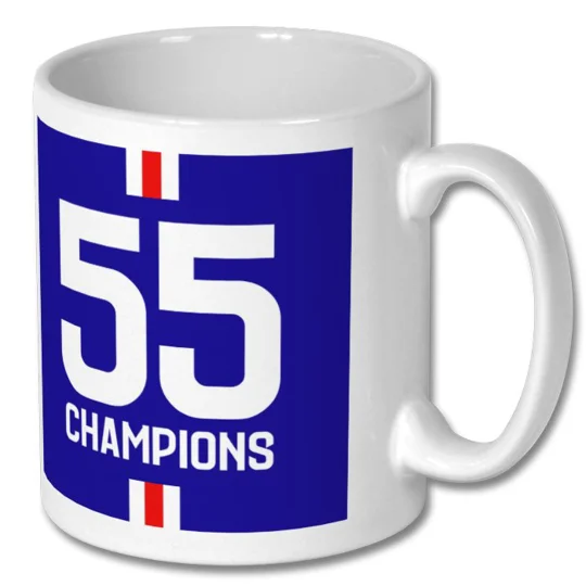 Rangers FC Scottish Champions 55 Mug