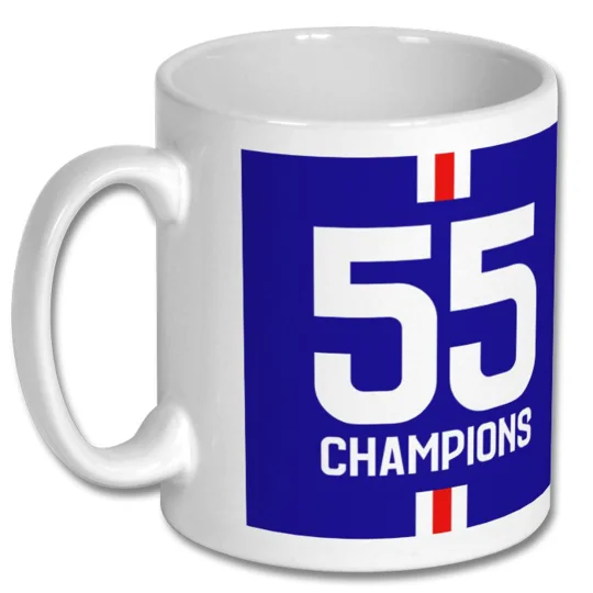 Rangers FC Scottish Champions 55 Mug