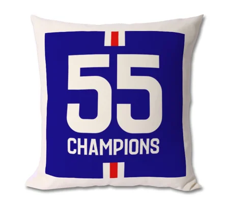 Rangers FC Scottish Champions 55 Cushion