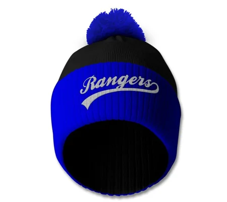 Rangers Retro-Style Bobble Hat