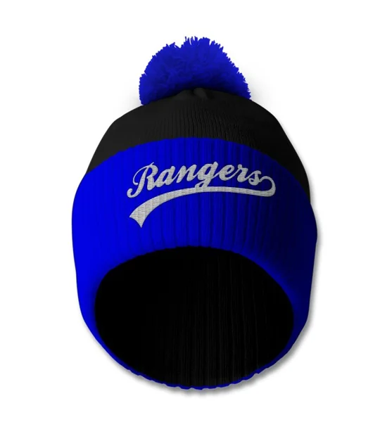 Rangers Retro-Style Bobble Hat