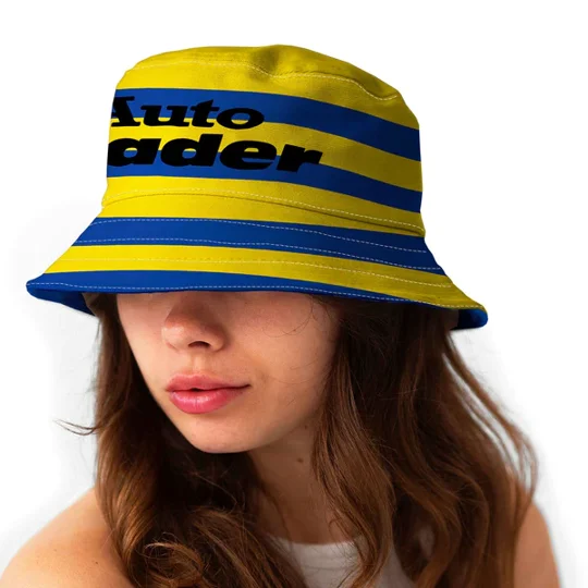 Reading 1992 away-inspired retro bucket hat in classic football colours