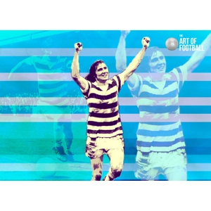 Reading Robin Friday Legend Pop-art Digital Print