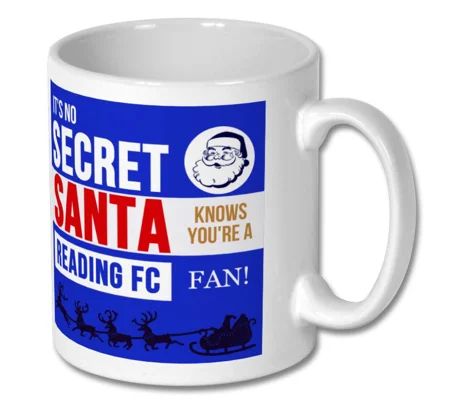 Reading Secret Santa Christmas Gift Mug