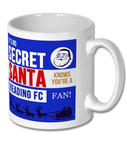 Reading Secret Santa Christmas Gift Mug