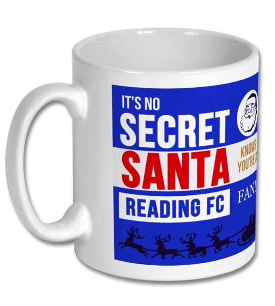 Reading Secret Santa Christmas Gift Mug
