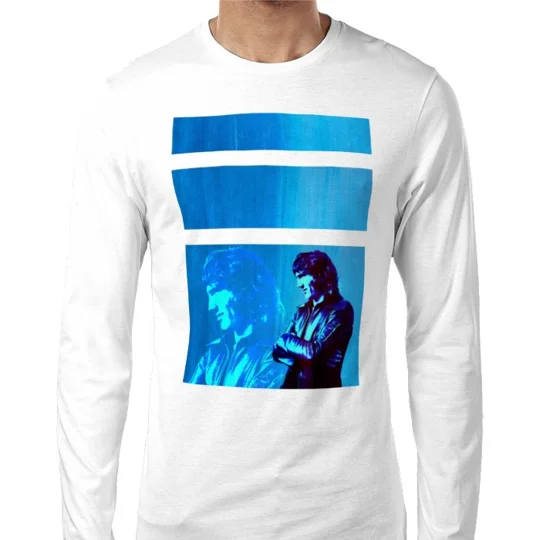 Reading Legend Robin Friday Iconic Long-sleeved White T-shirt