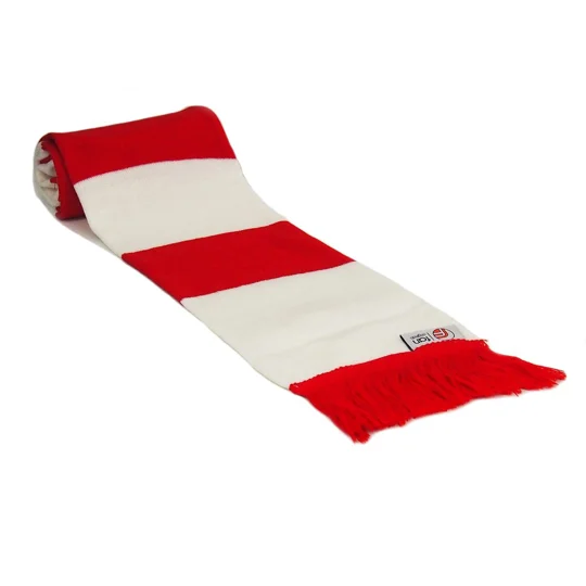 Nottingham Forest Colours Retro Style Football Bar Scarf