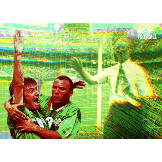 Republic of Ireland 1994 World Cup Iconic Pop-art Digital Print