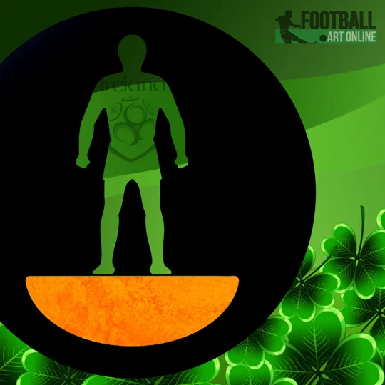 Republic of Ireland Football Figure Art T-shirt