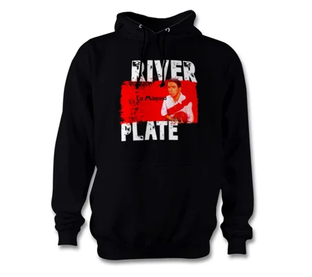 River Plate Ángel Labruna La Máquina Hoodie Black