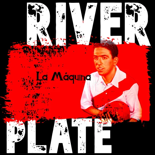 River Plate Ángel Labruna La Máquina Hoodie Black