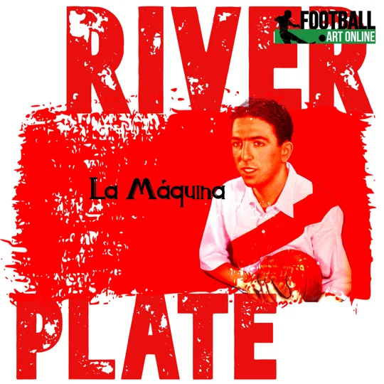 River Plate Ángel Labruna La Máquina Hoodie