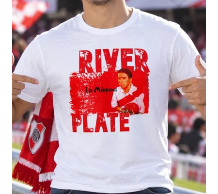 River Plate Ángel Labruna-Inspired La Máquina Football T-Shirt