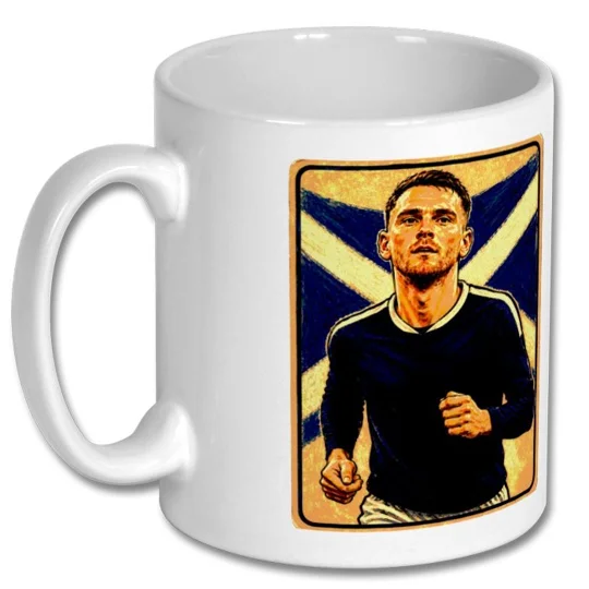 Robbo | Scotland Football Art Andy Robertson-Inspired Caricature Mug