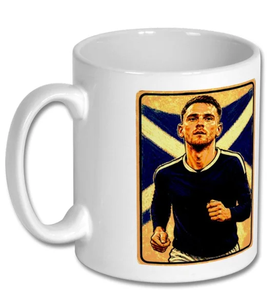 Robbo | Scotland Football Art Andy Robertson-Inspired Caricature Mug