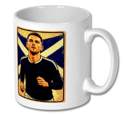Robbo | Scotland Football Art Andy Robertson-Inspired Caricature Mug