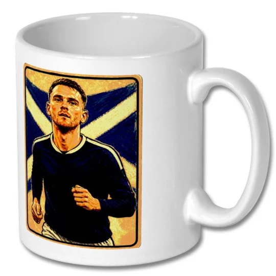 Robbo | Scotland Football Art Andy Robertson-Inspired Caricature Mug