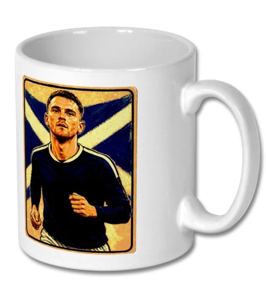 Robbo | Scotland Football Art Andy Robertson-Inspired Caricature Mug