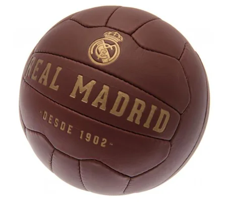 Real Madrid CF Vintage Faux Leather Football
