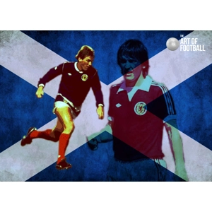 Scotland Kenny Dalglish Iconic Legend Pop-art Digital Print