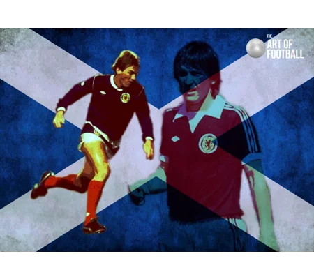 Scotland Kenny Dalglish Iconic Legend Pop-art Digital Print