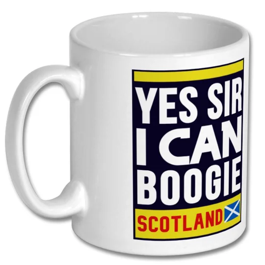 Scotland Yes Sir I Can Boogie Mug