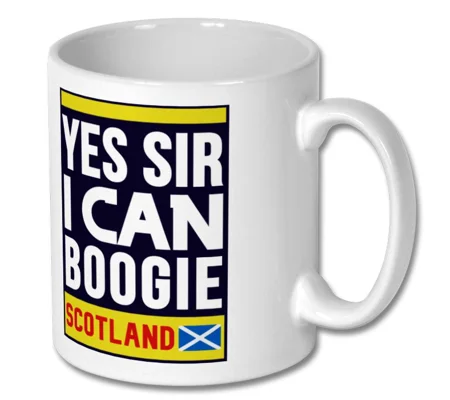 Scotland Yes Sir I Can Boogie Mug