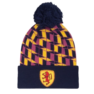 Scotland Colours Retro-Style Football Bobble Hat