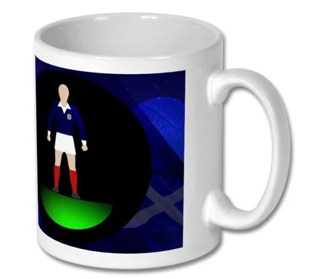 Scotland Football Figure Art Mug