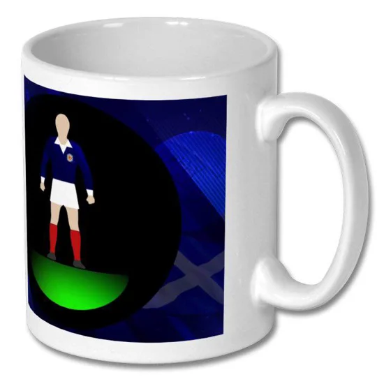 Scotland Football Figure Art Mug